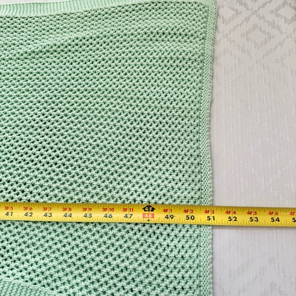 New Young Fabulous & Broke Santorini Green Crochet Maxi Dress Beach Cover Up XS - Picture 7 of 9